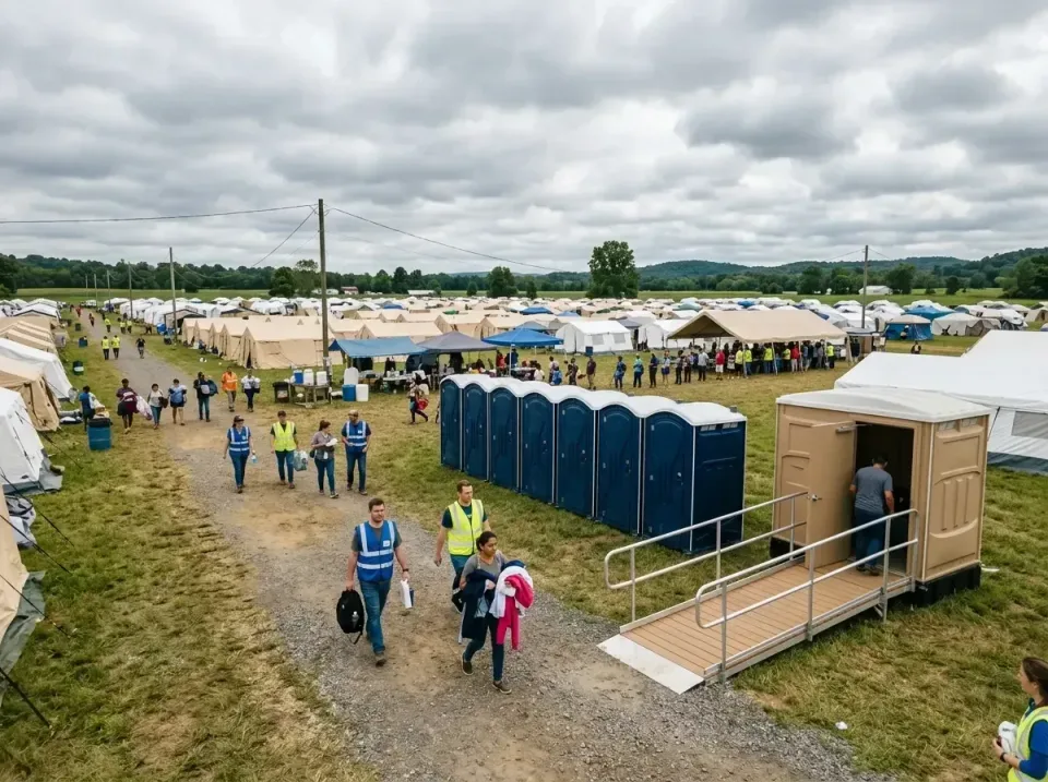 disaster-relief-camp-restrooms-010 — frequently asked questions, Dumpster & Portable Bathrooms Rental in Old Jamestown, MO
